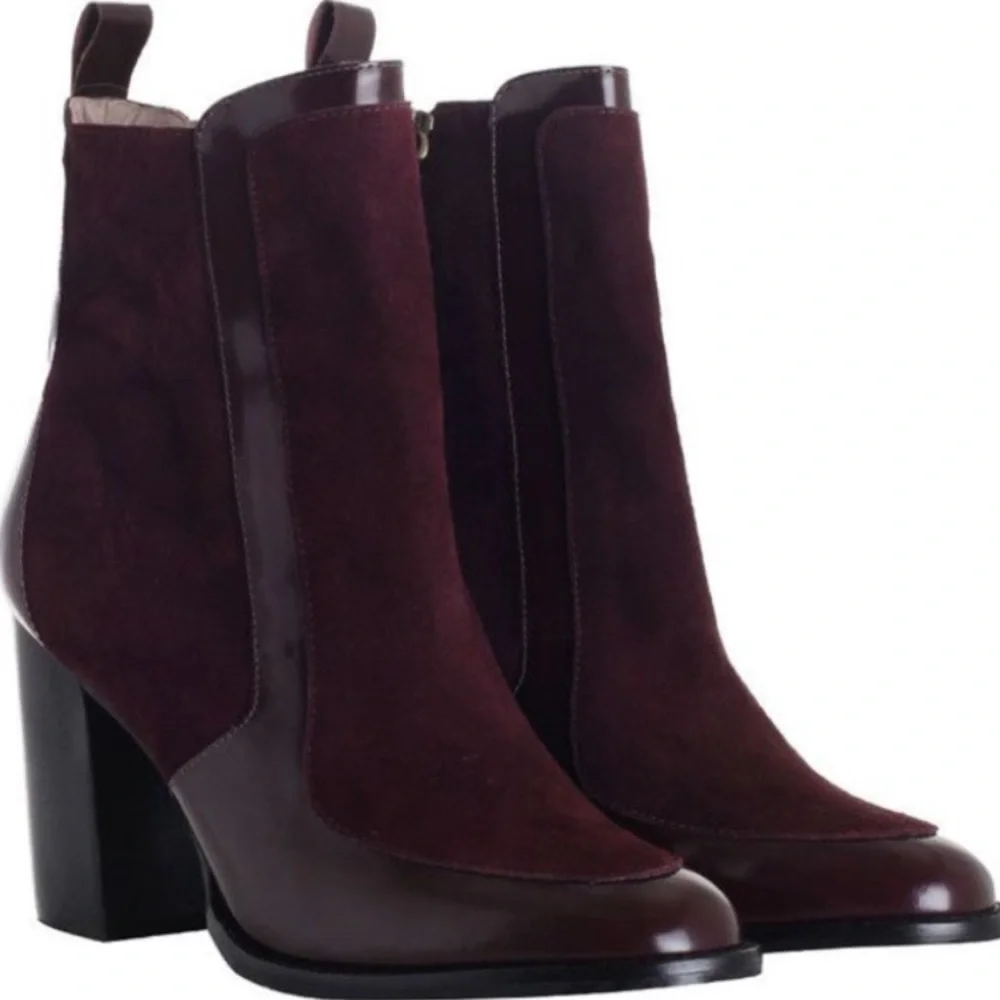 Zimmermann Contrast Leather Boots - Picture 1 of 13